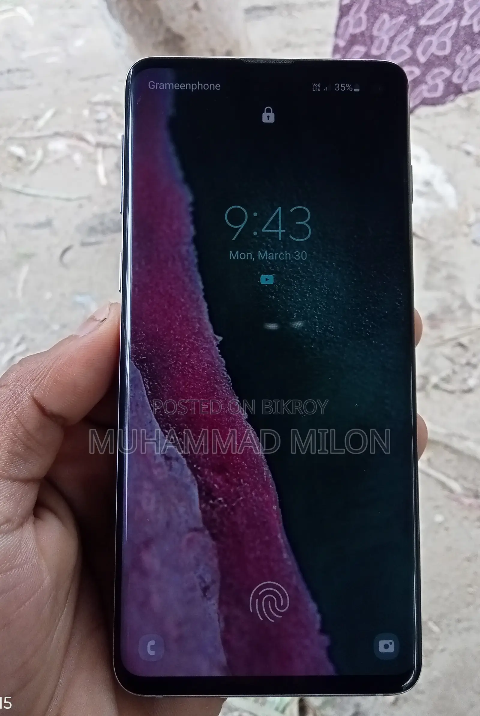 Samsung Galaxy S10 128 GB White