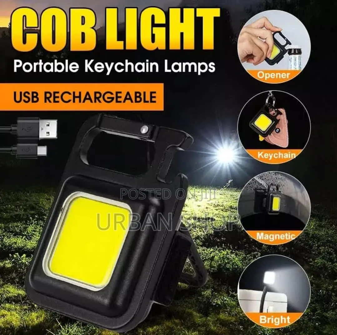 Mini LED Rechargeable Keychain Light | Portable Keychain Torch