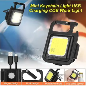Mini LED Rechargeable Keychain Light | Portable Keychain Torch