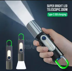 Digital Thunder XST-836 Usb Rechargeable Flashlight|Portable Led Torch