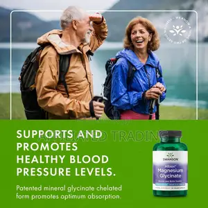Swanson Albion Chelated Magnesium Glycinate- 90 Capsules - Made in Usa