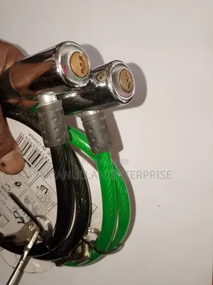 চাবি সহ হেভি ডিউটি বাইক কেবল লক | অ্যান্টি-থেফট সাইকেল লক