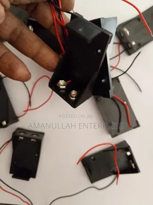 9v Battery Holder Case With Wire Leads for Diy Electronics Arduino