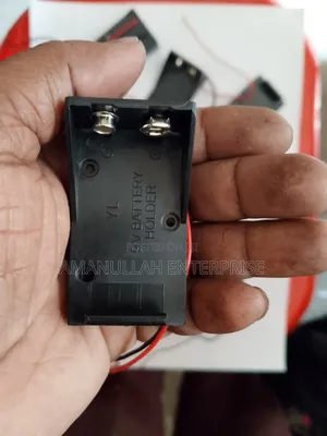 9v Battery Holder Case With Wire Leads for Diy Electronics Arduino