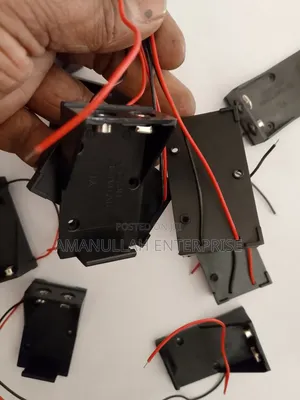 9v Battery Holder Case With Wire Leads for Diy Electronics Arduino