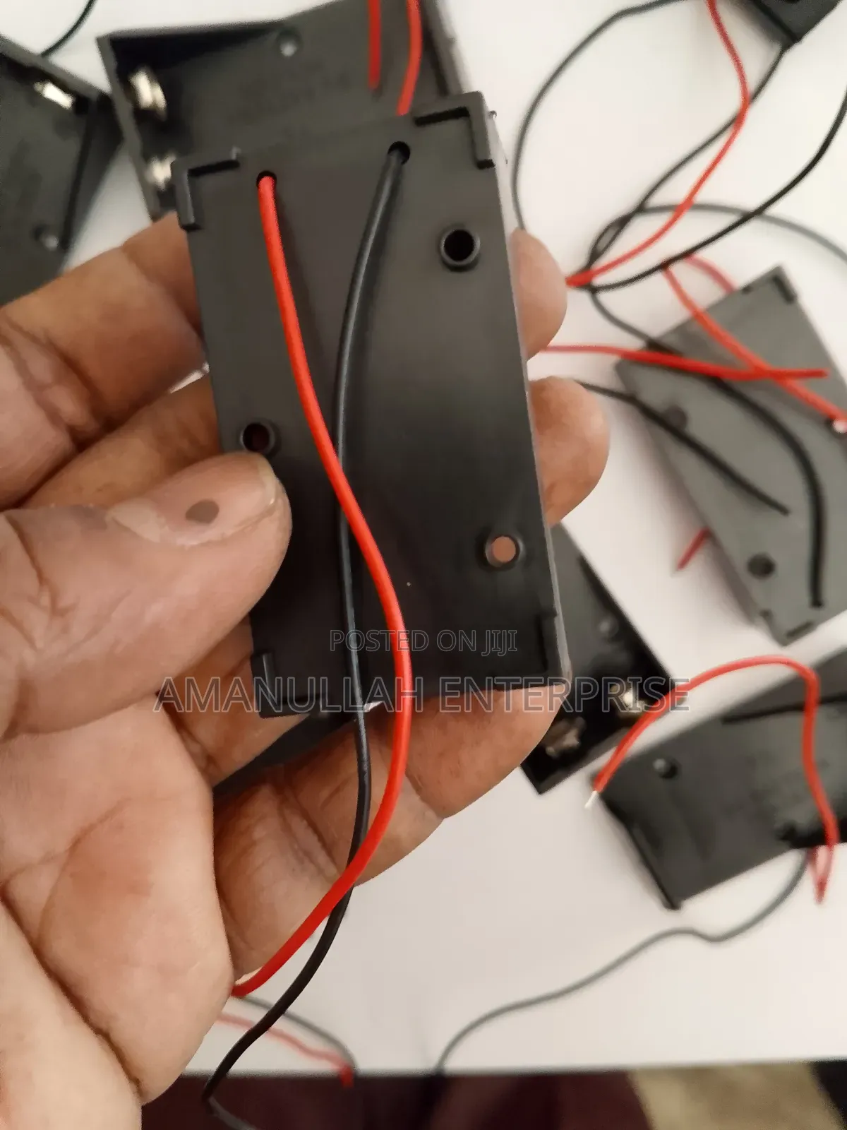 9v Battery Holder Case With Wire Leads for Diy Electronics Arduino