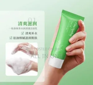 One Spring Green Tea Facial Cleanser Refreshing Moisturizing
