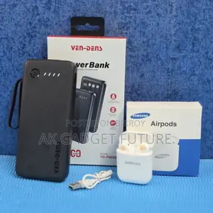 Smart Combo Deal – Power Bank + Airpods