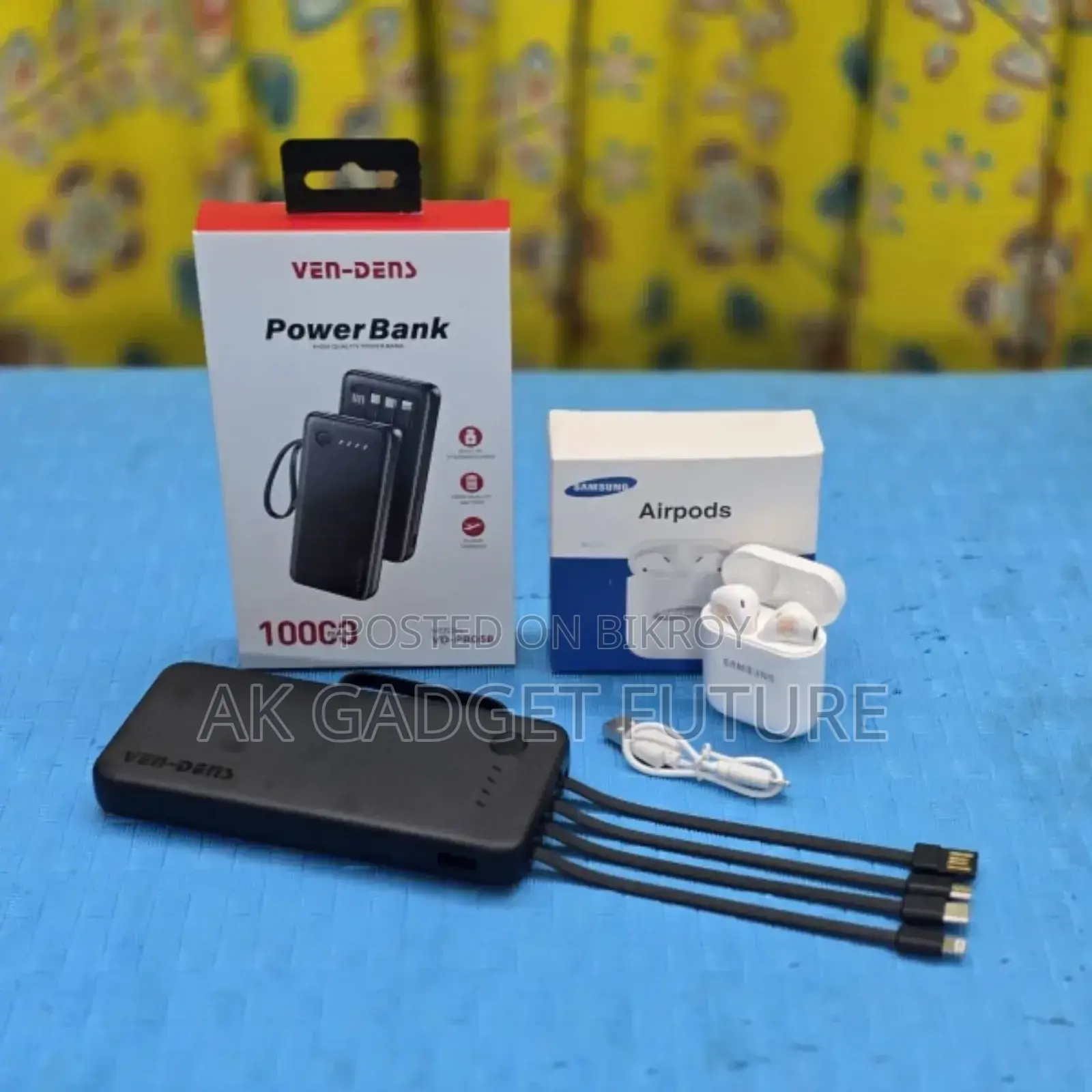 Smart Combo Deal – Power Bank + Airpods