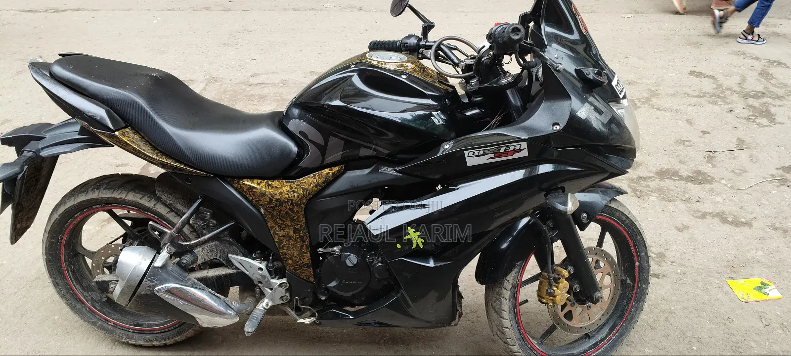 New Suzuki Gixxer SF FI 2020 Black