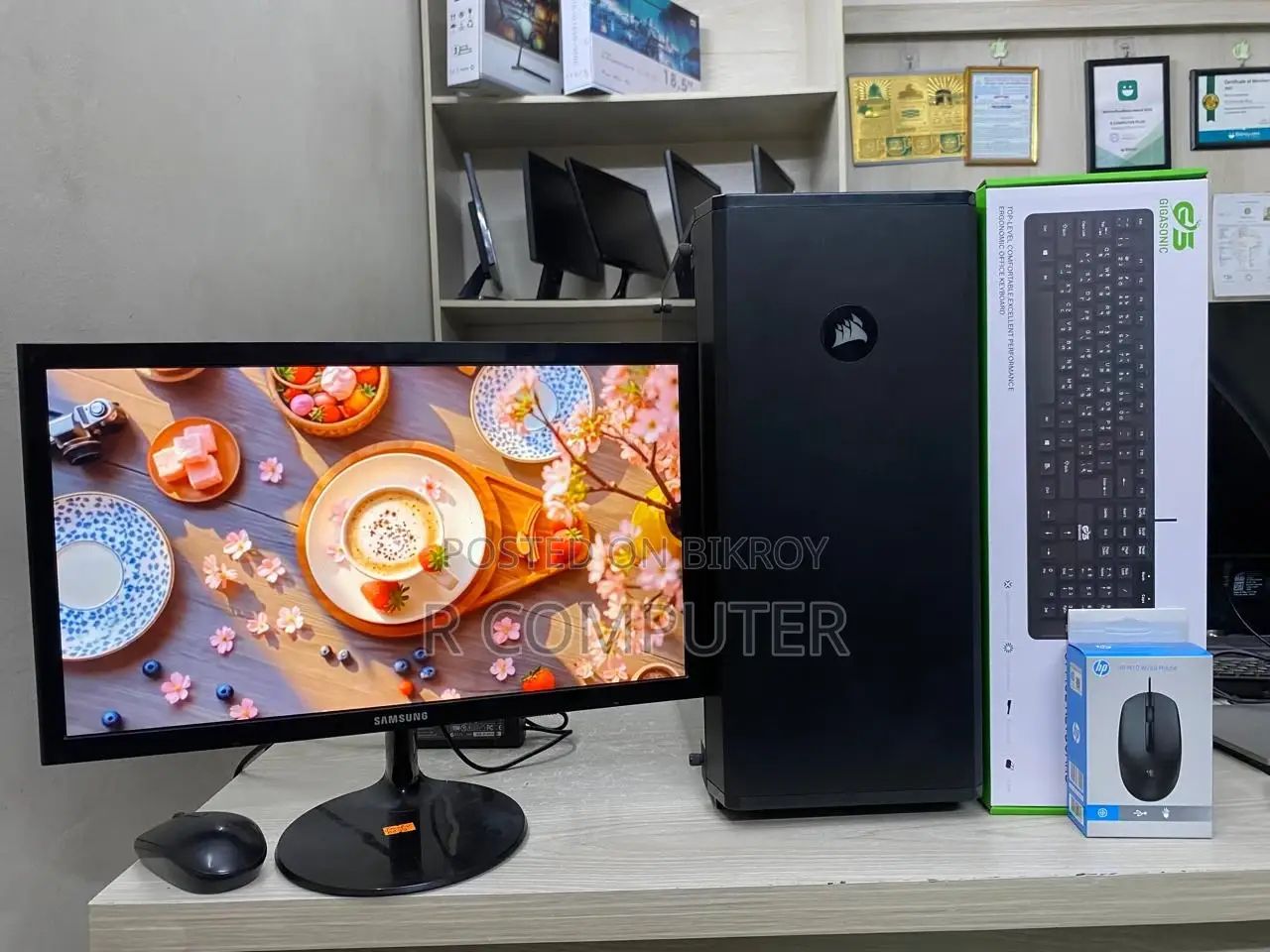 Desktop Computer 8GB Intel Core I5 SSD 128GB