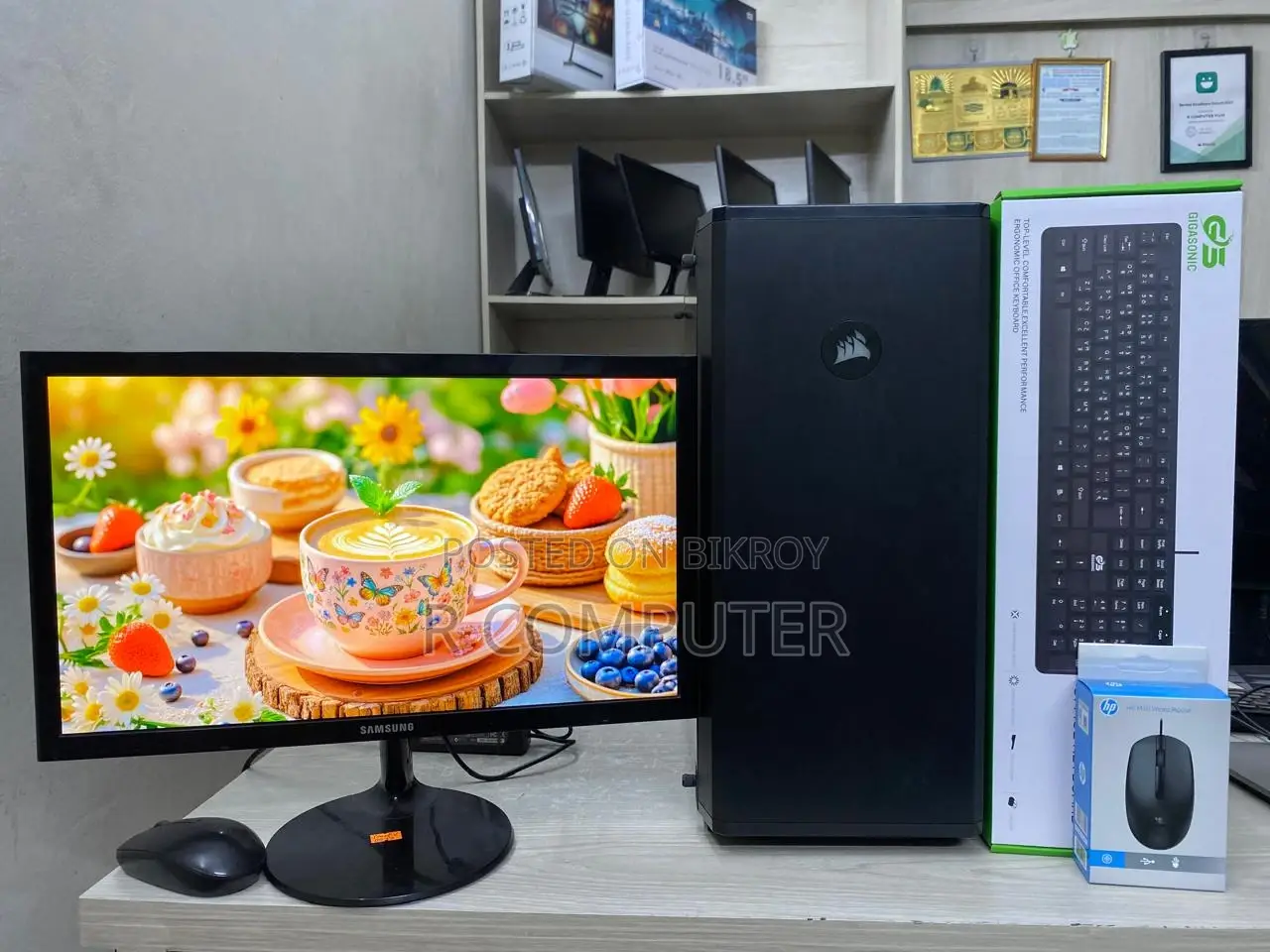 Desktop Computer 8GB Intel Core I5 SSD 128GB