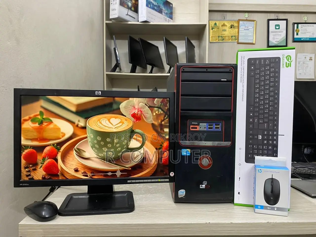 Desktop Computer 4GB Intel HDD 500GB