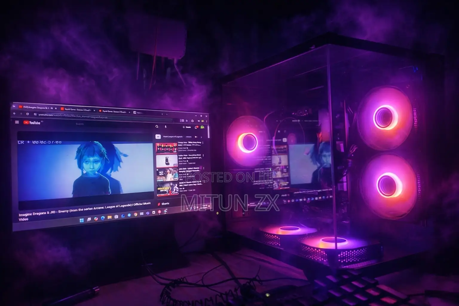 Desktop Computer MSI Model 16GB AMD Ryzen 7 SSD 256GB