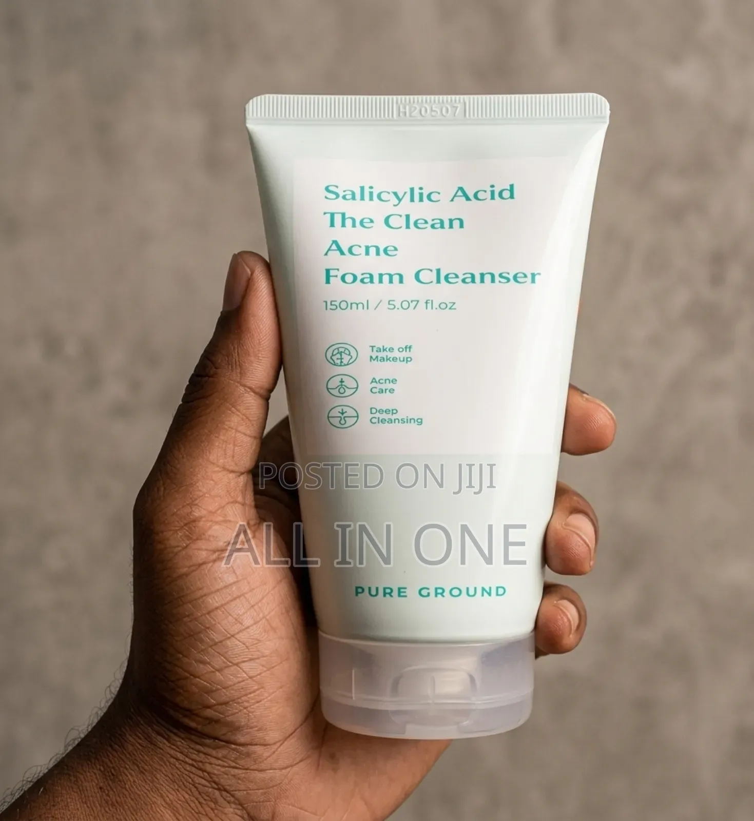 Pure Ground Salicylic Acid Acne Foam Cleanser 150ml
