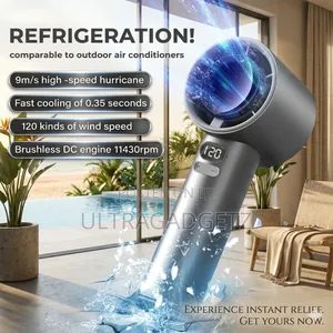 M11 Handheld Fan Portable Bladeless Mini Fan Rechargeable