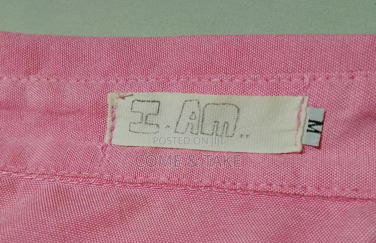 Full Sleeve Baby Pink Hawaiian Shirt