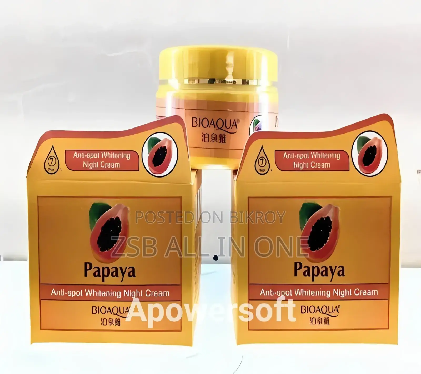 Bioaqua Papaya Whitening Night Cream