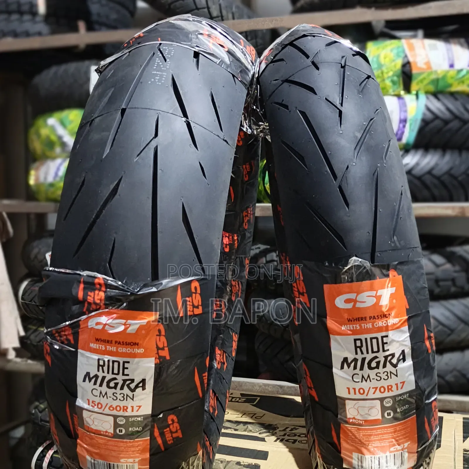 CST Migra Cm-S3n 150/60r17 Rear 110/70r17 Font Order Now