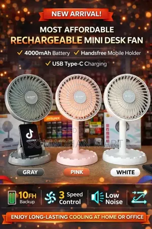 JY Super 2215 Professional Mini Fan!