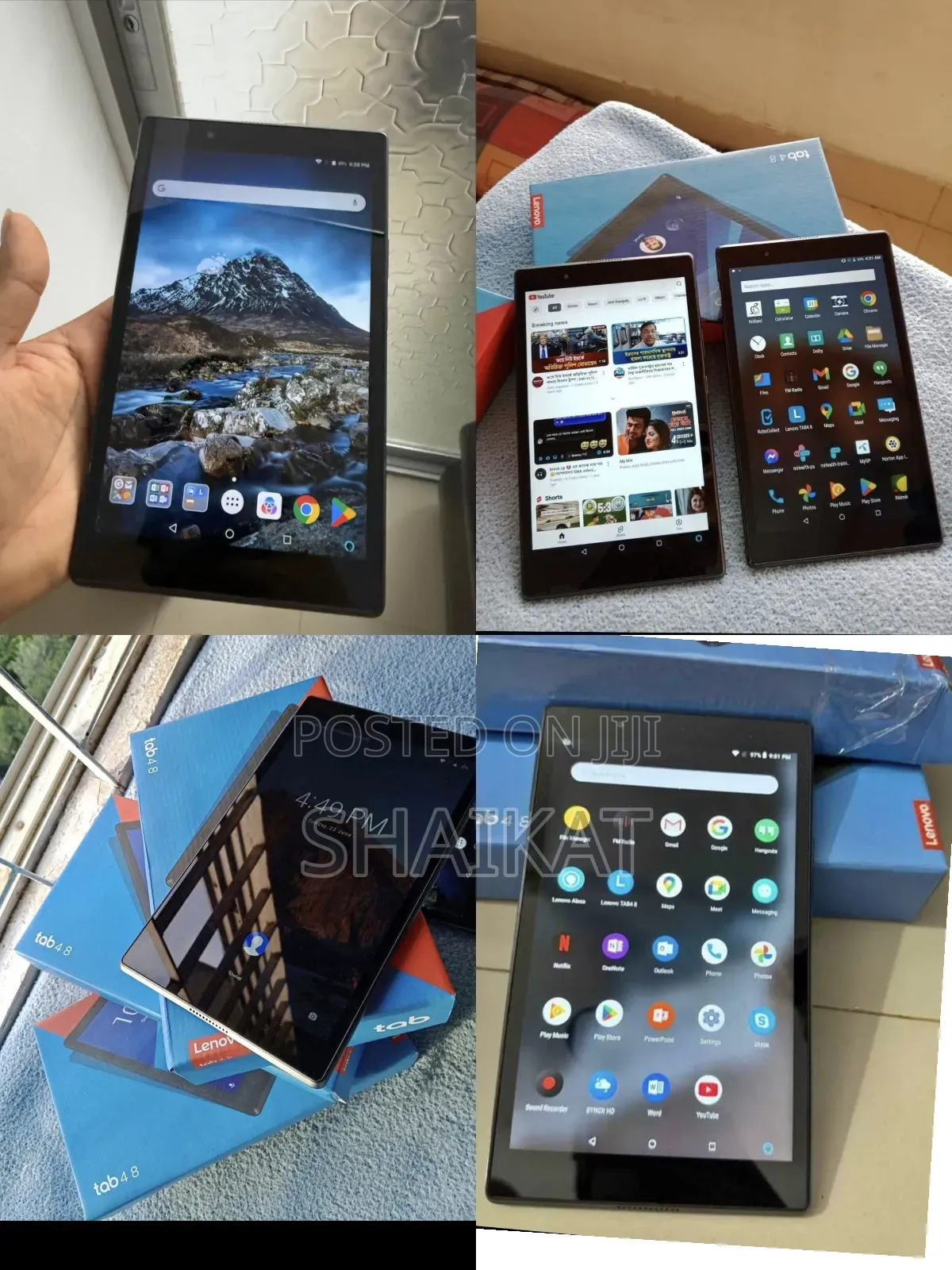 Lenovo Tab 4 8 16 GB Black