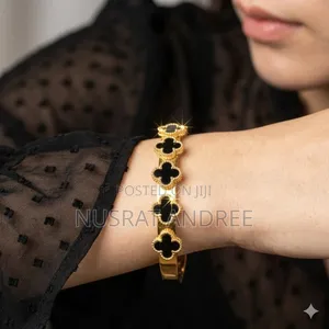 Premium Gold-Plated Designer Bangle Bracelet