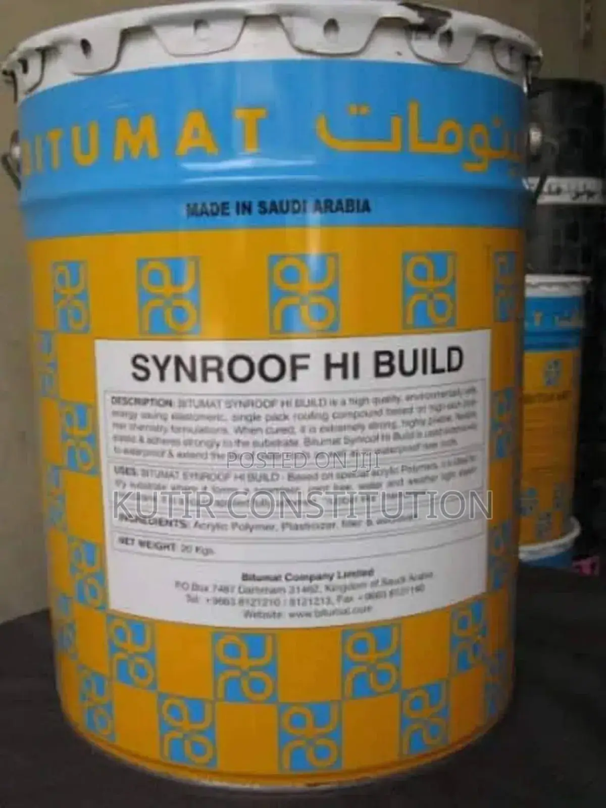 Waterproofing Solution.