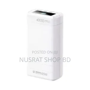 (G)Remax RPP-310 Dinba Series 65w Pd+Qc Fast Charging Power Bank