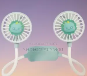 Portable Neck and Desktop USB Fan (DD 5583)