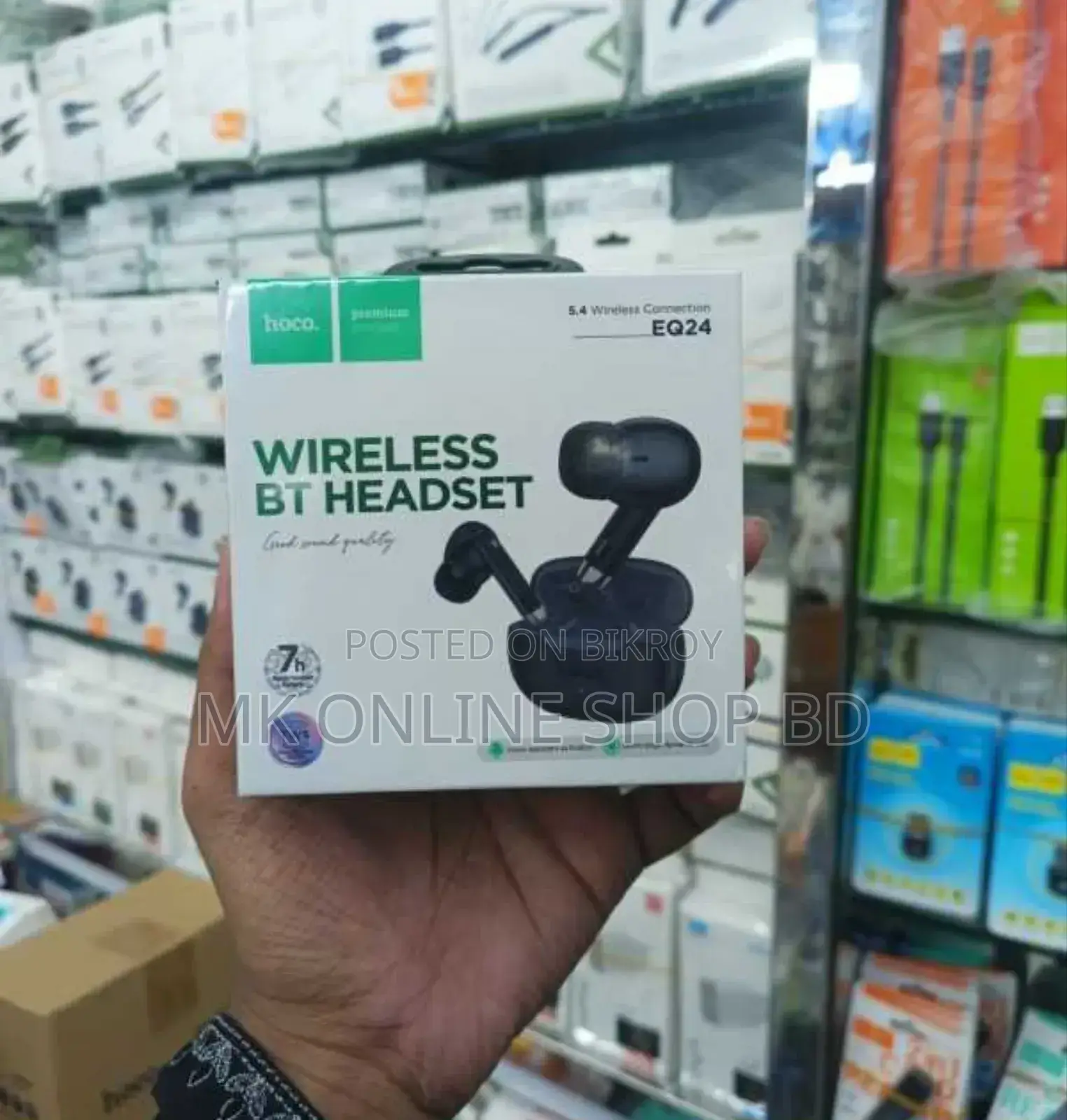 Hoco Eq24 Wireless Bt Headset Ndash; Premium Quality