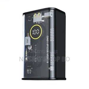 Awei P165k 10000mah 22.5w Transparent Fast Power Bank
Code :12578