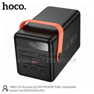 100000mAh Power Bank or Mini Generator? Hoco Power Bank