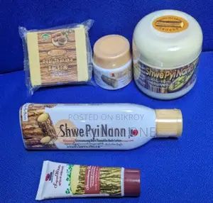Thanaka 5pcs Combo (Face Wash, Face Cream, Body Lotion, Facepack, Soap)