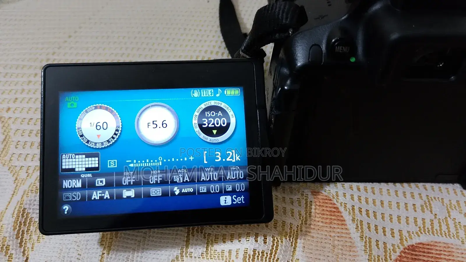 Nikon D5300 24.2MP DSLR Body With 18-105mm VR Lens, Wi-Fi/Movable Screen