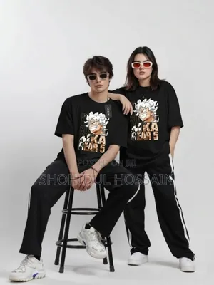 One Piece Anime Dropshoulder T Shirt
