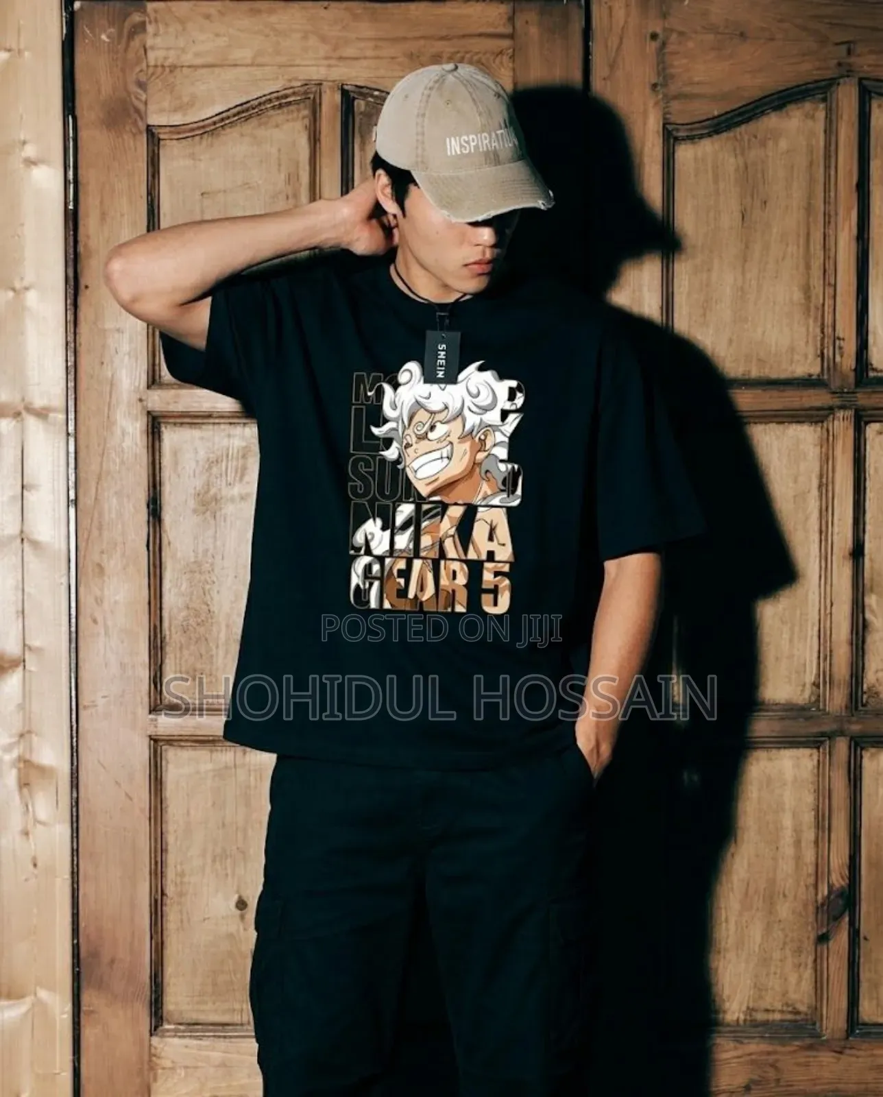 One Piece Anime Dropshoulder T Shirt