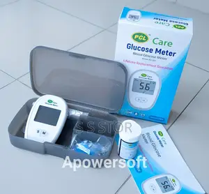 PCL Care গ্লুকোজ মিটার ১০টি স্ট্রিপসহ, মডেল (AC-301)