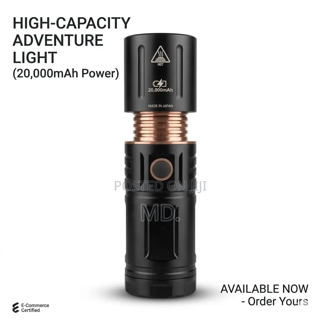Jumbo Torch Light 20000mah Ultra-Bright Led লাইট