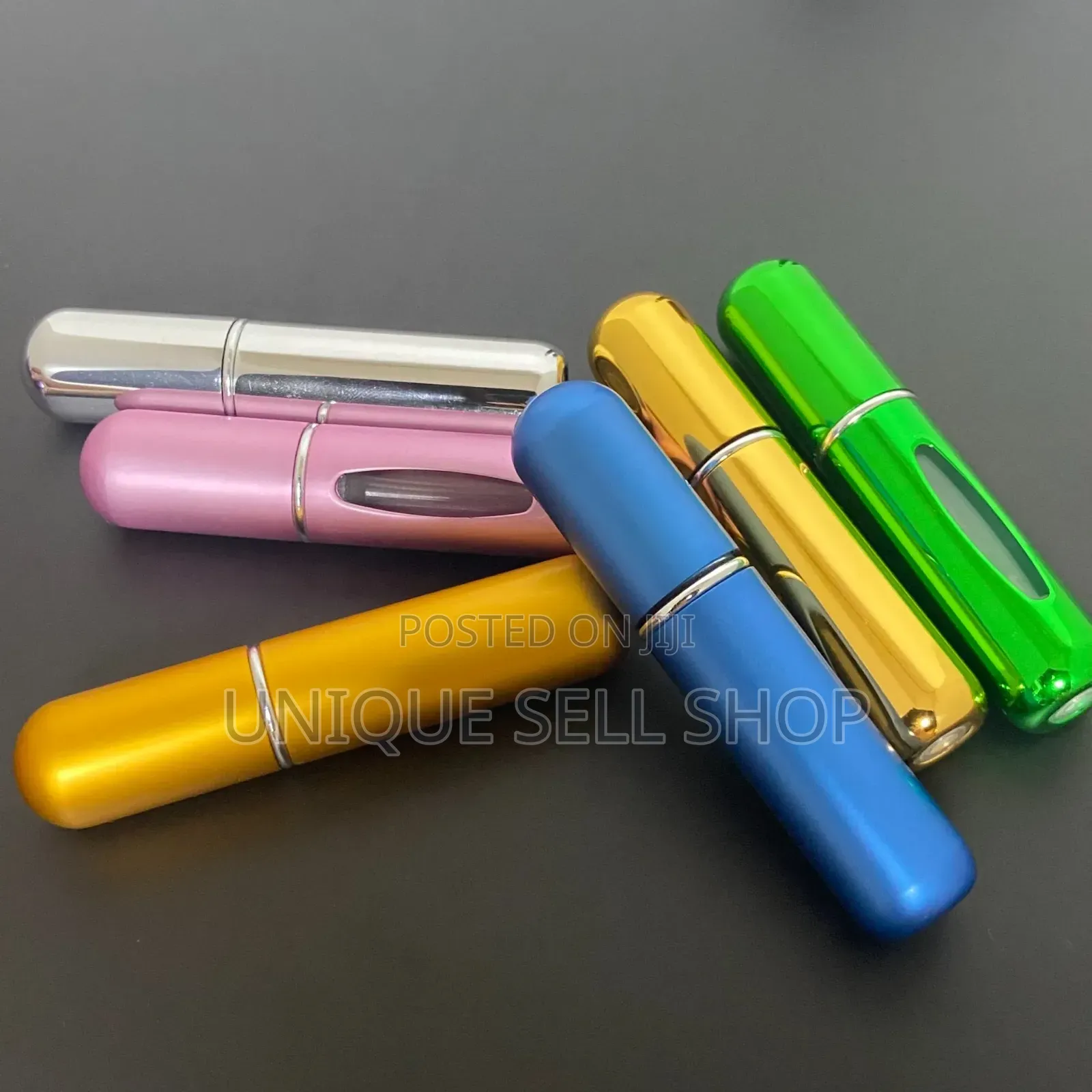 Premium Metallic Refillable Perfume Atomizer