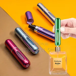 Premium Metallic Refillable Perfume Atomizer