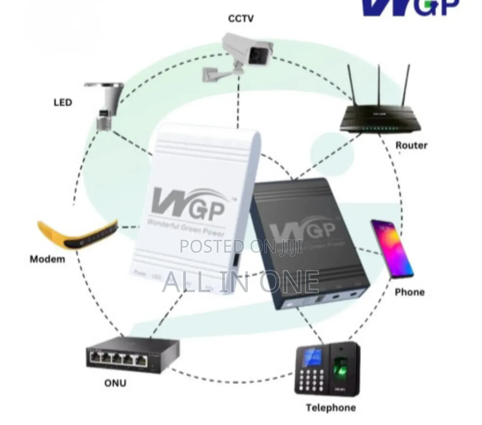 Origina WGPL Mini Ups for Router and Onu 5/9/12v