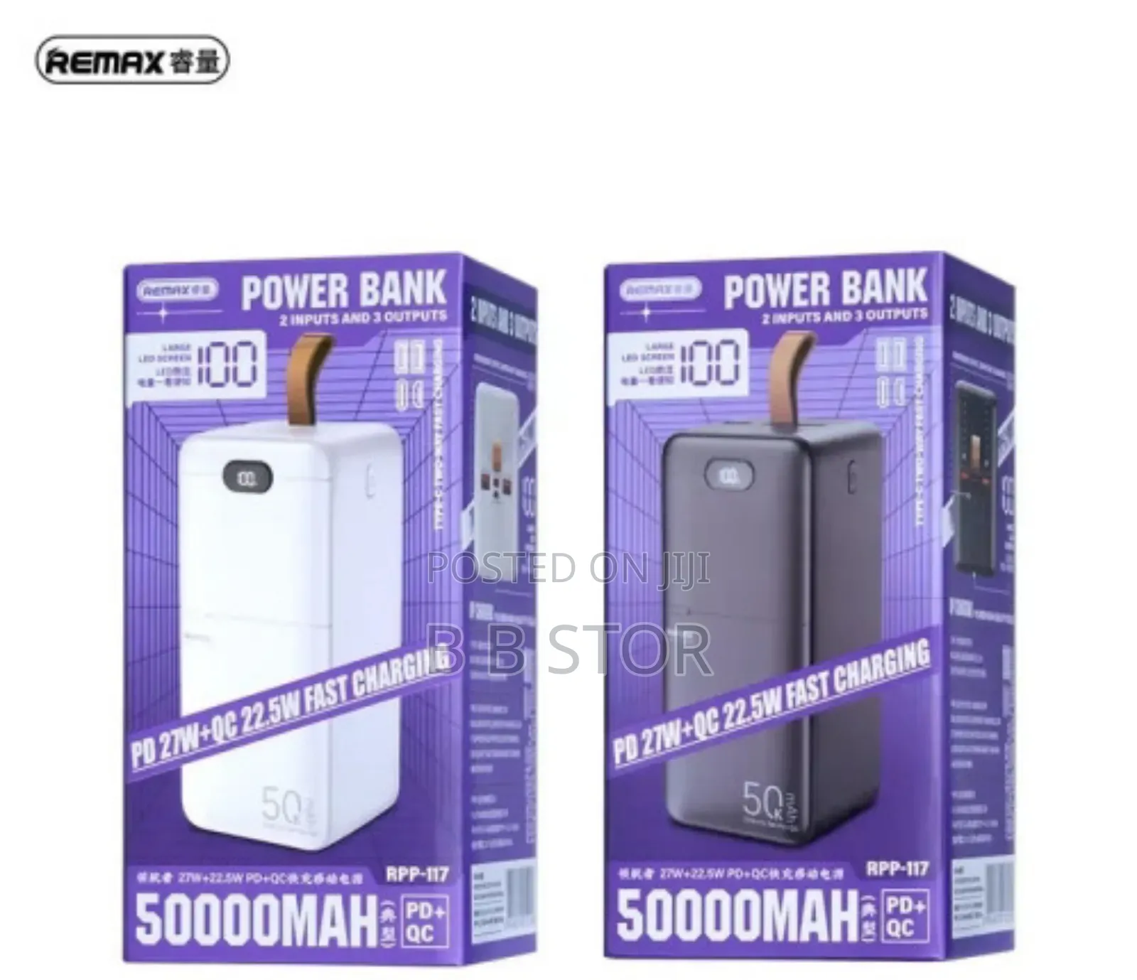 Remax RPP-117 Piloteer Series 50000mah 27w