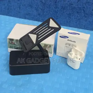Better Bass Vertical Speaker + Samsung Airbuds