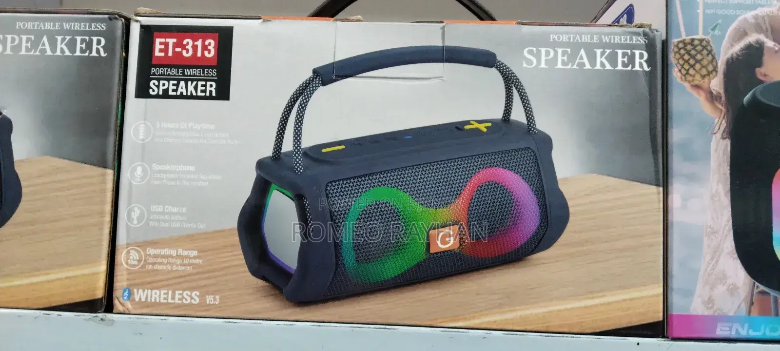 Et313 Portable Wireless Speaker