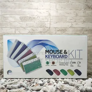 Wireless Mouse Keyboard Combo Kit (Slim Stylish Design)
Code 13144
