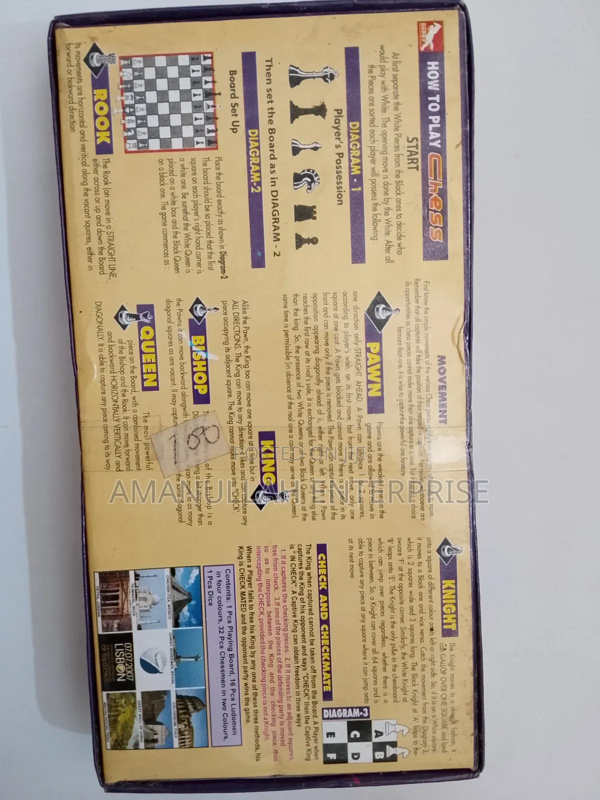 3 in 1 Ludo Chess Snake Ladder Board Game Set for Kids Family Fun