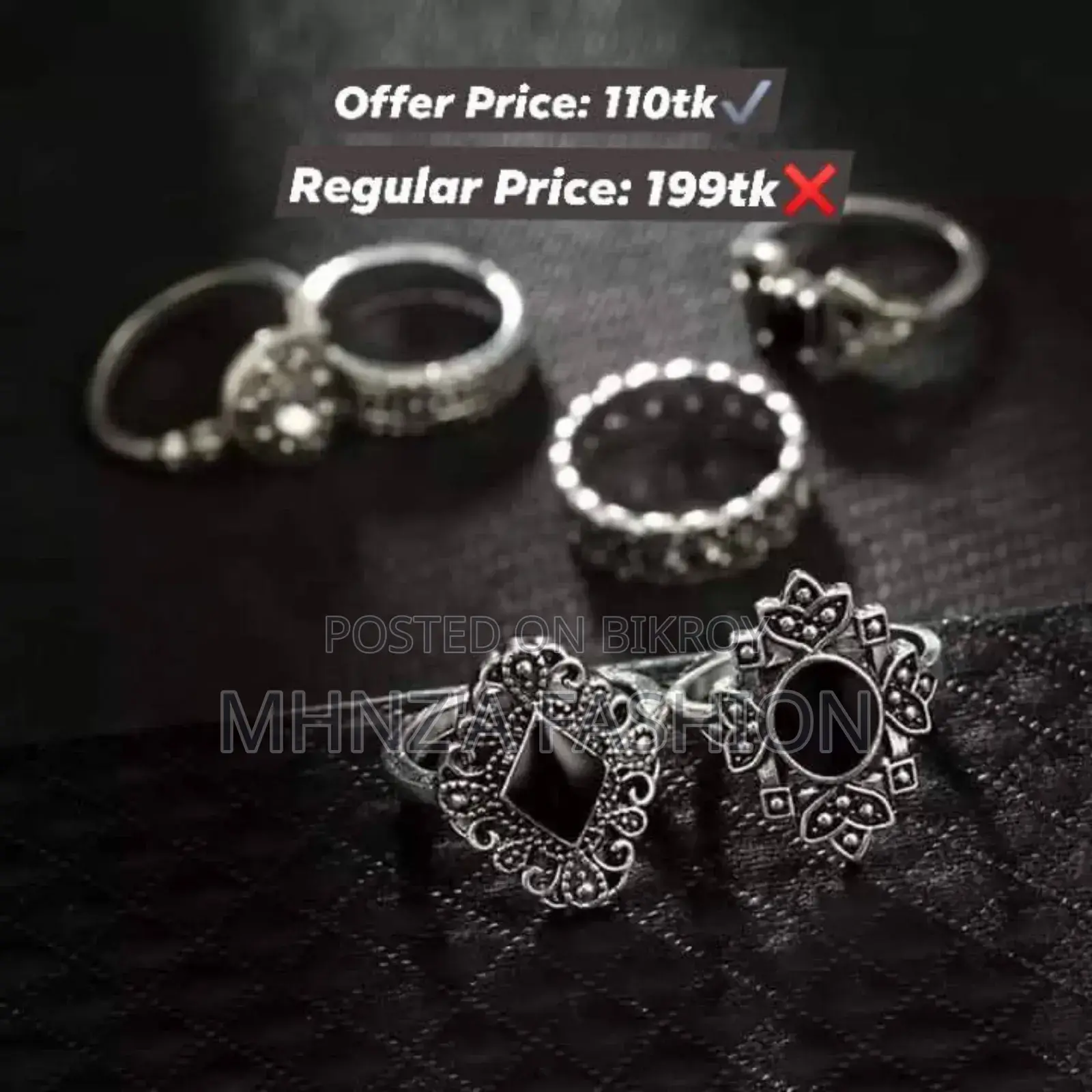 15pc Finger Ring Set.