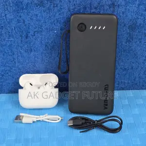 Ven-Dens 10,000mAh Power Bank Air Buds Combo
