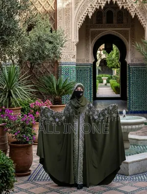 Rose Kaftan Burqa Set New Update