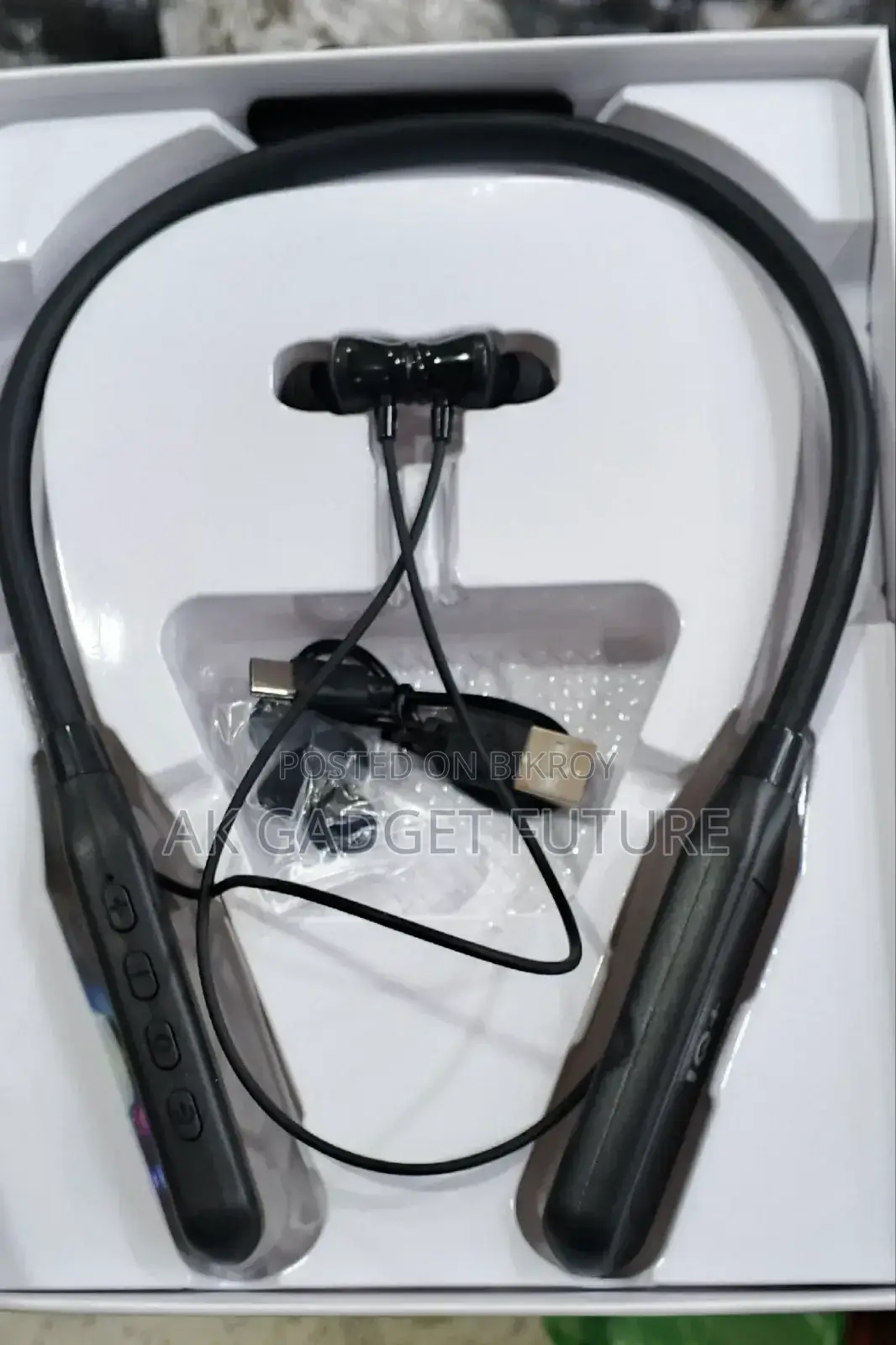 IQ+ Metal Neckband Wireless Earphone